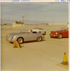 1968 Tucson Airport slalom. The car was owned by Sam Balsley at the time.